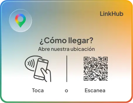 Placa con el diseño Google Maps · Horizontal