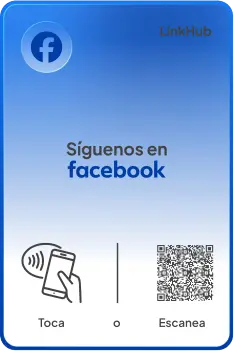 Diseño de placa NFC personalizada LinkHub (100×150 mm)