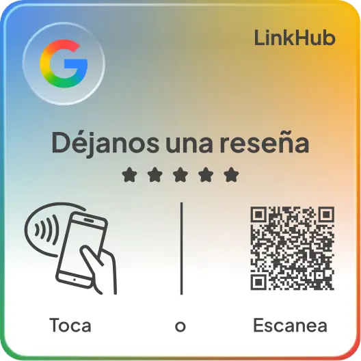 Placa con el diseño Google · Mini