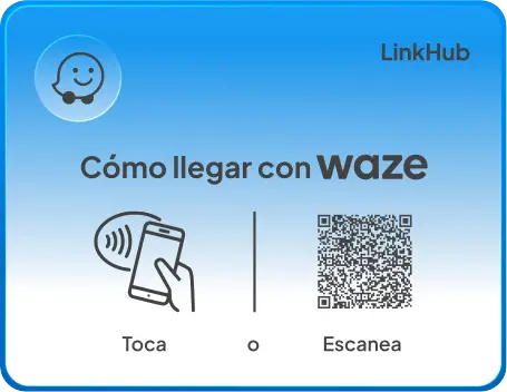 Diseño de placa NFC personalizada LinkHub (110×85 mm)