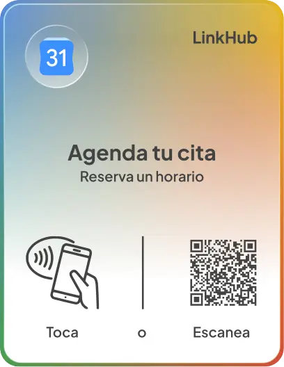 Placa con el diseño Google Calendar · Vertical