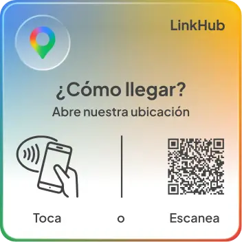 Placa con el diseño Google Maps · Mini