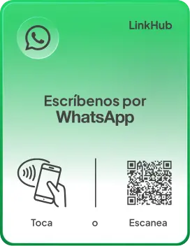 Placa con el diseño WhatsApp · Vertical