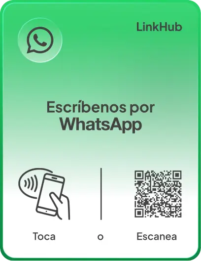 Placa con el diseño WhatsApp · Vertical