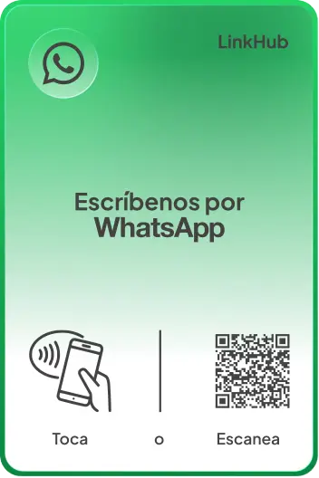 Placa con el diseño WhatsApp · Mesa