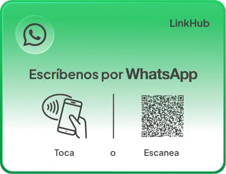 Diseño de placa NFC personalizada LinkHub (110×85 mm)
