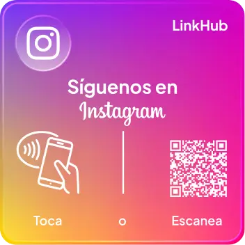 Placa con el diseño Instagram · Mini