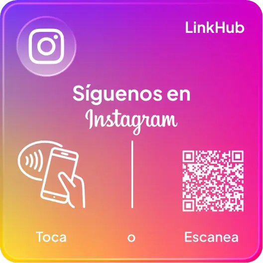 Placa con el diseño Instagram · Mini
