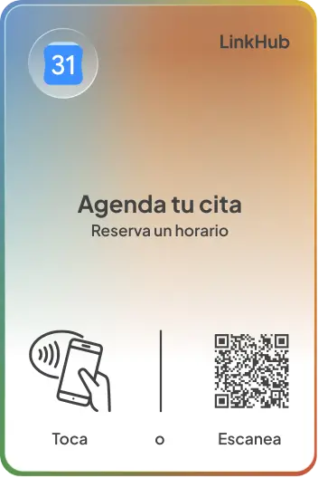 Placa con el diseño Google Calendar · Mesa