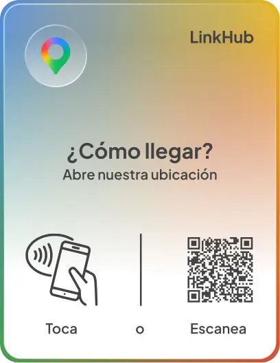 Placa con el diseño Google Maps · Vertical