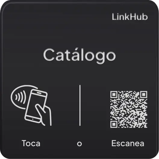 Placa con el diseño Catálogo · Mini