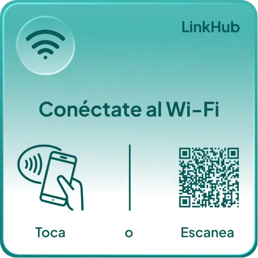 Placa con el diseño Wi-Fi · Mini