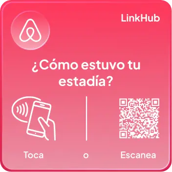 Placa con el diseño Airbnb · Mini