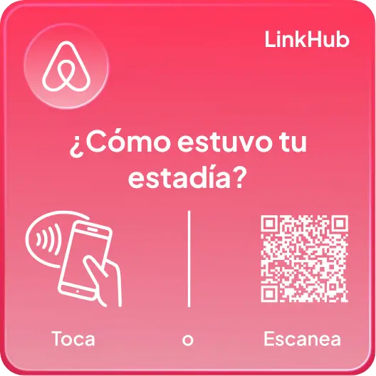 Placa con el diseño Airbnb · Mini