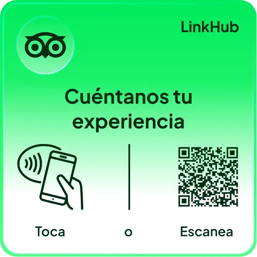 Placa con el diseño Tripadvisor · Mini