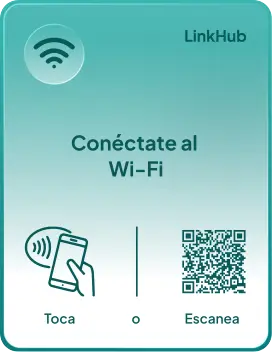 Placa con el diseño Wi-Fi · Vertical